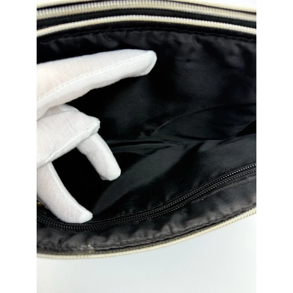 Tartan & Twine Croc Double‎ Zip Cosmetic Bag.